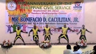 TCA Maximum Adrenaline 2nd Place Ehersisyaw 112th CSC Anniversary SM Pampanga