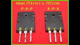 TTC5200 and TTA1943  transistor for amplifier circuit diagram, how to make amplifier? electronics