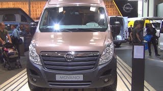 Opel Movano 2.3 Bi-Turbo L3H3 3.5 t 4x4 Reisemobil Panel Van (2017) Exterior and Interior