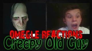 Creepy Old Guy Scare Prank on Omegle [Omegle Reactions]