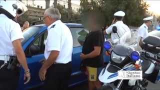 Il fermo del pirata della strada del 4 agosto sul lungomare