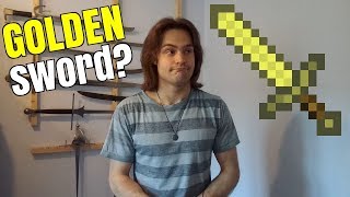 Can you make weapons and armor out of GOLD?