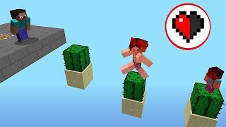 ¿NOOB Y SU ESPOSA PODRÁN PASAR EL PARKOUR CON TRAMPAS OCULTAS!? MINECRAFT TROLL
