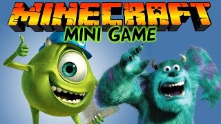 Корпорация Монстров в Майнкрафт: Мини игры [Monster Inc]