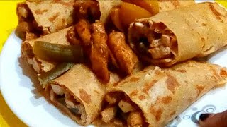 كريب العدس مع شاورما بتتبيلة سهلة من Amal Kitchen ?