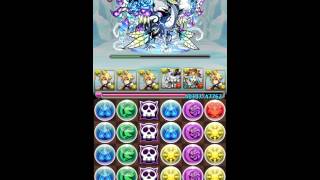 【パズドラ】伝説の雪渓　クラウドPT（理事長）