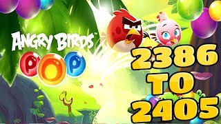 Angry Birds Stella Pop Levels {2386 To 2405} Non PowerUp Walkthrough For Android & iOS