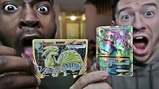 THE CRAZIEST POKEMON CARD CHALLENGE EVER!! **I CAN'T BELIEVE THIS HAPPENED**