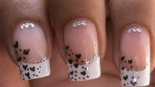 French Manicure Nail Art Designs : How to do Step by Step at Home?