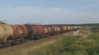 Lithuania - Class 2M62s on freight at Jonava on August 22, 2009