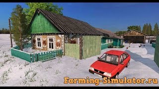 FS-17.  "Русская карта село Курай v 1.5.3" Стрим №2 + мод сезонов(климат) Курай.