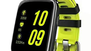 Test montre connectée étanche makibes kingwear gv68