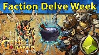 Gems of War: Event Objectives | Faction Delve Week