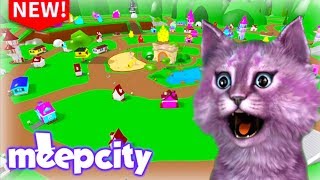 ЭТО НОВЫЙ ГОРОД В МИП СИТИ?! ДОМ НА ДЕРЕВЕ В РОБЛОКС roblox meep city