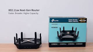 The Unboxing and Overview of TP-Link 802.11ax Wi-Fi Router Archer AX6000