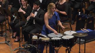 UMich Symphony Band - Jennifer Higdon - Percussion Concerto for Solo Percussion and Band (2009)