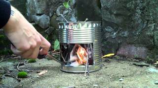 How to...make a Hobo stove! HD