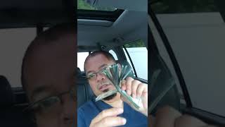 Counting $2,500 cash