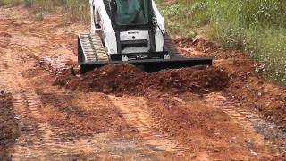 Skid Pro Skid Steer 6 Way Dozer Blade Demo
