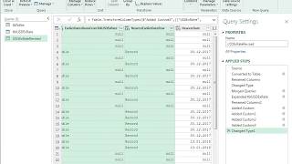 Power Query Поиск ближайшей ранней даты