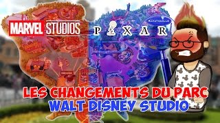 LES CHANGEMENTS DE WALT DISNEY STUDIO