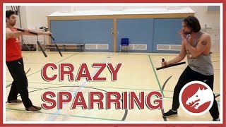 Sparring: DOUBLE NUNCHAKU vs SINGLE TONFA!