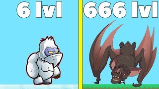 ЭВОЛЮЦИЯ МОНСТРОВ! КАК БЫСТРО ПРОКАЧАТЬСЯ В ИГРЕ FlyOrDie.io