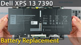 Dell XPS 13 7390 Battery Replacement