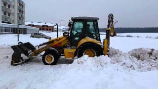 Экскаватор погрузчик New Holland lb110 2006 задняя стрела