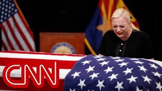 McCain family bids tearful farewell