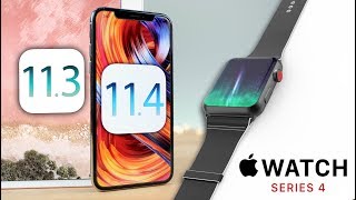 iOS 11.3 Released on iPad 6, iOS 11.4 Confirmed & Apple Watch 4 Leaks!