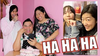 REACTING TO FUNNY TIKTOK VIDEOS (LAPTRIP BES!!)