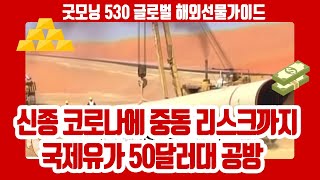 [해외선물가이드] 신종 코로나에 중동 리스크까지 국제유가 50달러대 공방 - 김선규 /(증시, 증권)