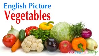 English Picture – Lesson 3 - Name of Vegetables