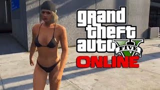 GTA 5 Online Multiplayer Ep.1 Sending You to Heaven (Bikini Play)