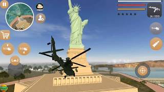 Stickman Rope Hero 2 #  Statue of Liberty Destroyed by the Helicopter  Android GamePlay FHD