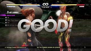 Dead or Alive 6 Lisa/La Mariposa Combo Challenges PS4 PRO