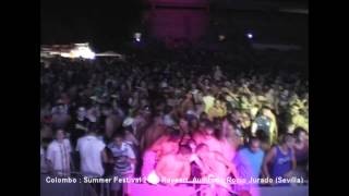 Colombo : Summer Festival 2012 Raveart. Auditorio Rocio Jurado (Sevilla)