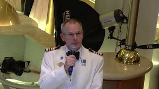 Круиз по Европе: Вечер с капитаном на лайнере Royal Princess Cruises. Серия 3