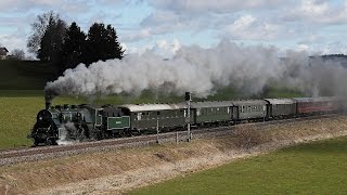 Bodensee-Express mit S 3/6 3673 am 13.04.2013