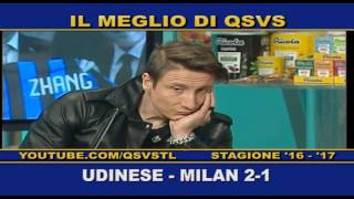 QSVS - I GOL DI UDINESE - MILAN 2-1  TELELOMBARDIA / TOP CALCIO 24