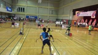 제1회 핫브라더초청최강자전 혼복20 김재민/김애지 vs 허진/이하경