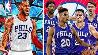 What if Lebron James joins The Philadelphia 76ers next NBA Season?