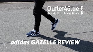 adidas Gazelle Kanye West's Classic DEUTSCH l Review l On Feet l Haul l Overview l Outlet46