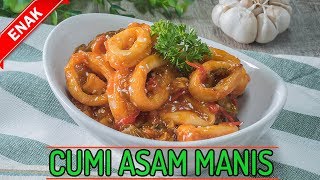 Resep Membuat Cumi Asam Manis Ala Resto, Hidangan Lezat untuk Keluarga