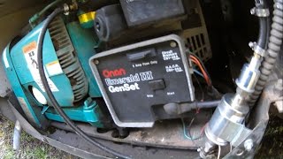 Onan Genset III RV Generator Repair | Replacing Starter Motor