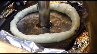 천원짜리 구운호떡,옛날호떡,틈새호떡 - 망원시장 /  Baking Hotteok(Pancake) / Korean Street Food