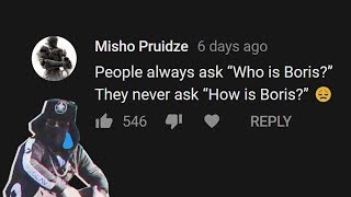 Answering completely serious questions - Q & A with Boris