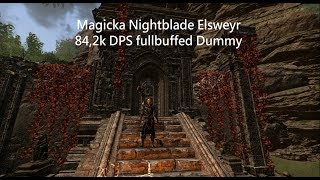 Magicka Nightblade Elsweyr (84,2k fullbuffed - New Dummy)