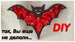 ЛЕТУЧАЯ  МЫШЬ  своими руками/ DIY Alesya Gor/ DIY mouse /paper roses